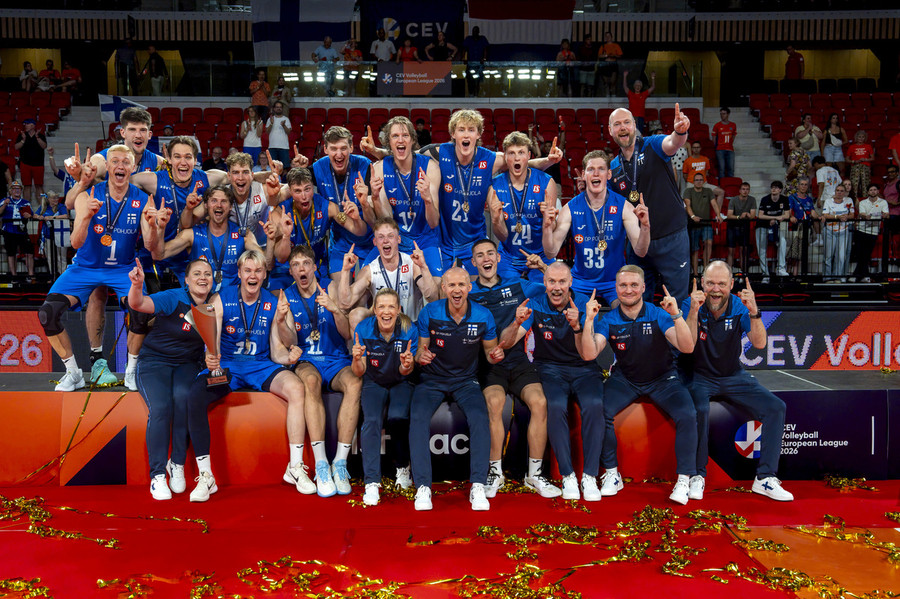 La Finlandia festeggia il titolo #EuroLeagueM 2026