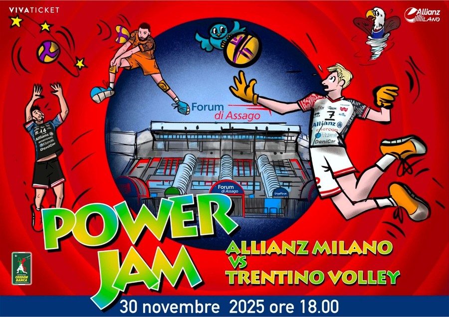 Milano: L'Allianz accende il Cloud con Modena e prepara lo show del Forum con Trento