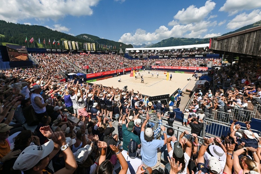 Gstaad ospiterà gli Europei 2027 di beach volley Gstaad ospiterà gli Europei 2027 di beach volley