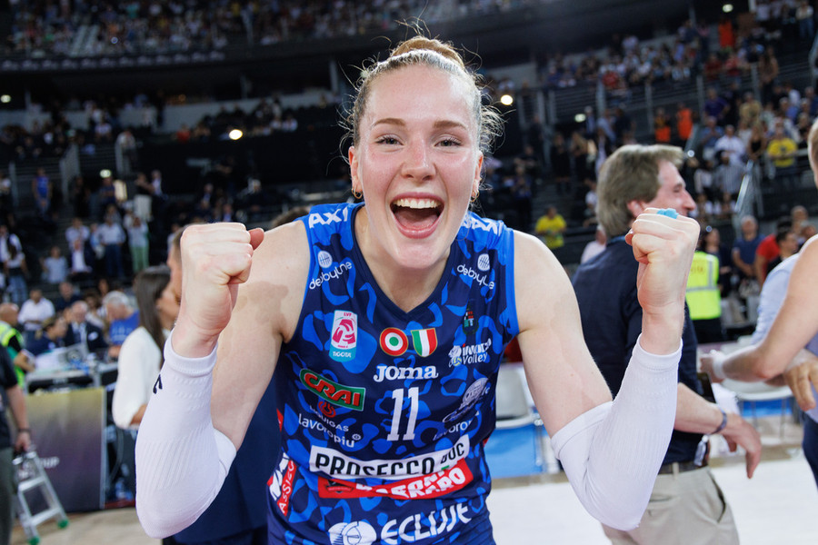 Conegliano: Isabelle Haak resta la “bomber” dell’Imoco, sarà ancora il volto del progetto gialloblù