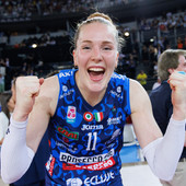 Conegliano: Isabelle Haak resta la “bomber” dell’Imoco, sarà ancora il volto del progetto gialloblù