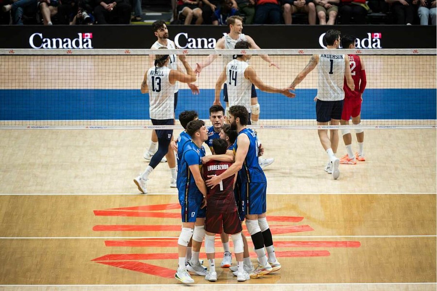 VNL, l'Italia chiude la week 1 a Ottawa e si prepara per Cavalese VNL, l'Italia chiude la week 1 a Ottawa e si prepara per Cavalese