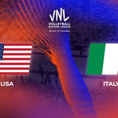VNL F.: Azzurre in campo. Cronaca Live su Volleyball.it+