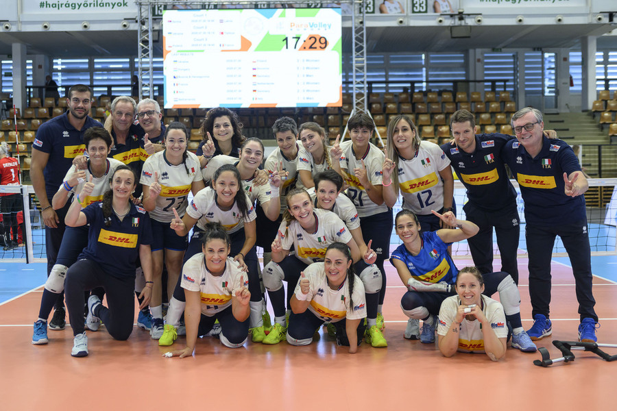 Sitting Volley: Europei Femminili, le azzurre staccano il pass per i quarti di finale