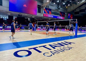 La nazionale maschile a Ottawa