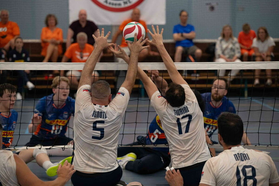 La nazionale italiana maschile di sitting volley pronta per gli Europei B 2026 (foto FIPAV) La nazionale italiana maschile di sitting volley pronta per gli Europei B 2026 (foto FIPAV)