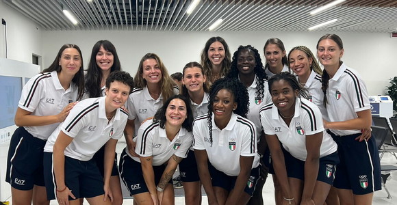 L'Italia B femminile verso i Giochi del Mediterraneo 2026 (foto Federvolley)