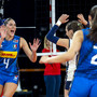 L'Italia Under 22 femminile campione d'Europa dopo la finale vinta contro la Serbia L'Italia Under 22 femminile campione d'Europa dopo la finale vinta contro la Serbia