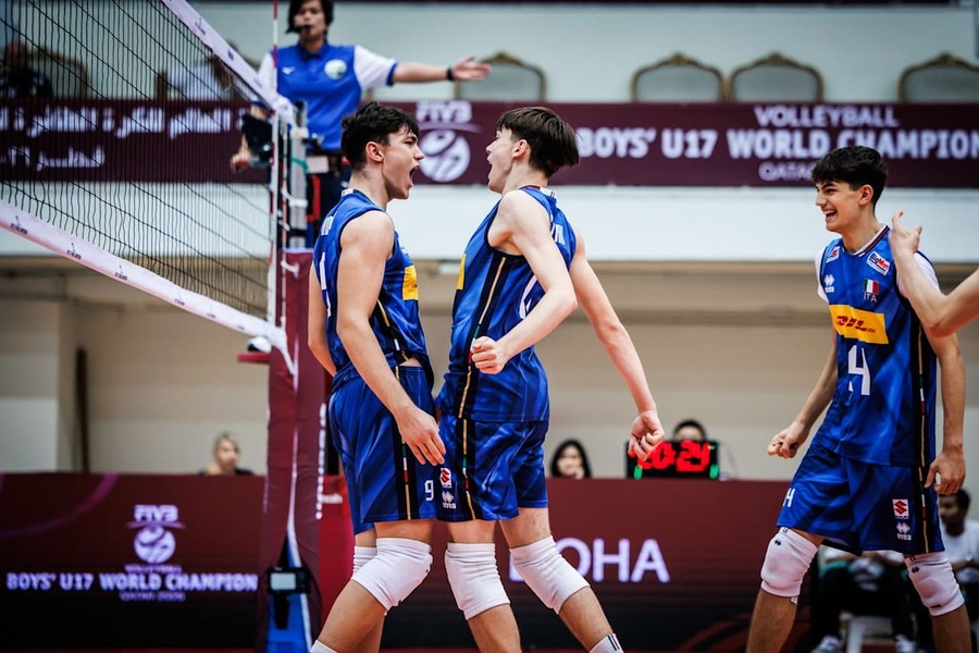 L'Italia Under 17 maschile impegnata ai Campionati Mondiali 2026 (foto FIPAV)