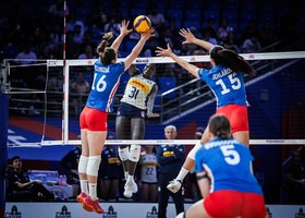 L'Italia supera la Repubblica Ceca nella Pool 5 di VNL a Pasig City L'Italia supera la Repubblica Ceca nella Pool 5 di VNL a Pasig City