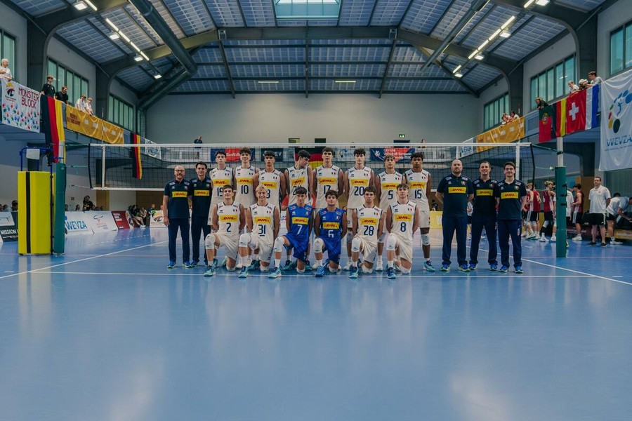L'Italia Under 20 maschile al torneo WEVZA contro la Francia