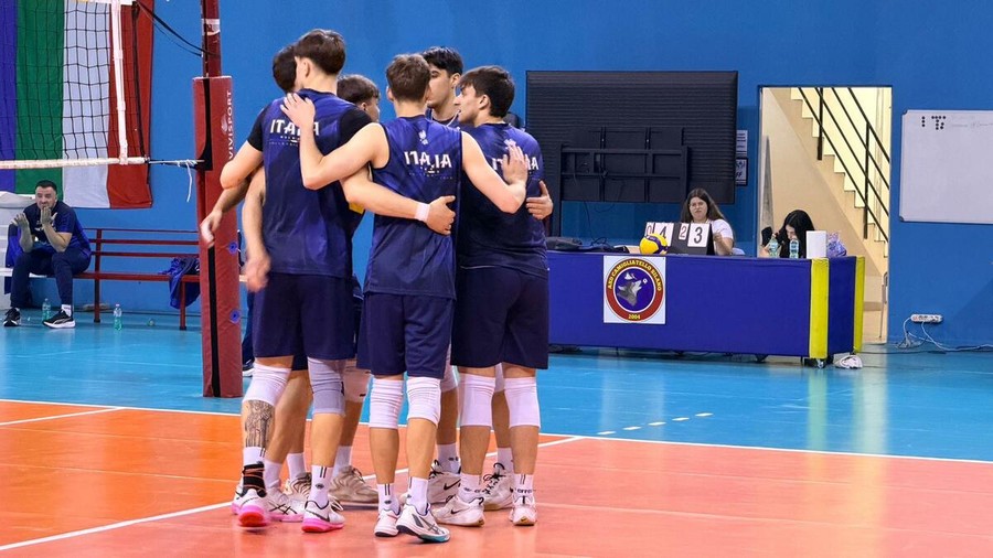 Nazionale Under 22 maschile in preparazione verso l'Europeo