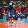 L'abbraccio delle azzurre durante Italia-Montenegro agli EuroVolley 2026