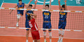 Un momento del test match tra Italia e Turchia a Bergamo
