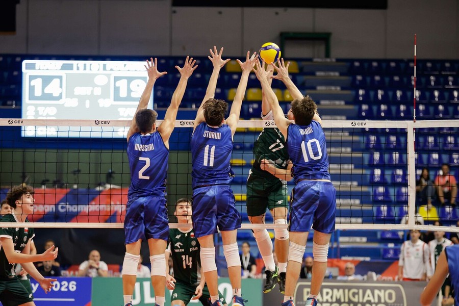 Italia-Polonia agli Europei Under 18 maschili