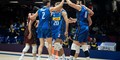 L'Italia maschile durante la vittoria sugli Stati Uniti nella VNL 2026