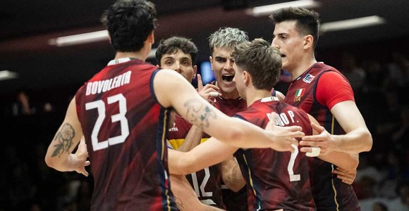 L'Italia maschile durante la VNL 2026 a Ottawa L'Italia maschile durante la VNL 2026 a Ottawa