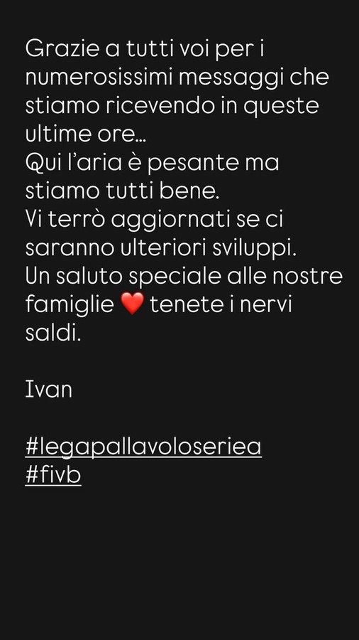 NAS Sports Tournament: Esplosioni anche a Dubai, Zaytsev rassicura NAS Sports Tournament: Esplosioni anche a Dubai, Zaytsev rassicura