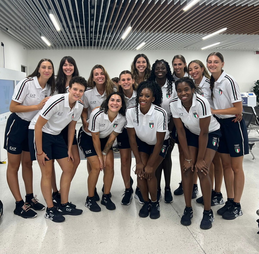 L'Italia B femminile verso i Giochi del Mediterraneo 2026 (foto Federvolley)