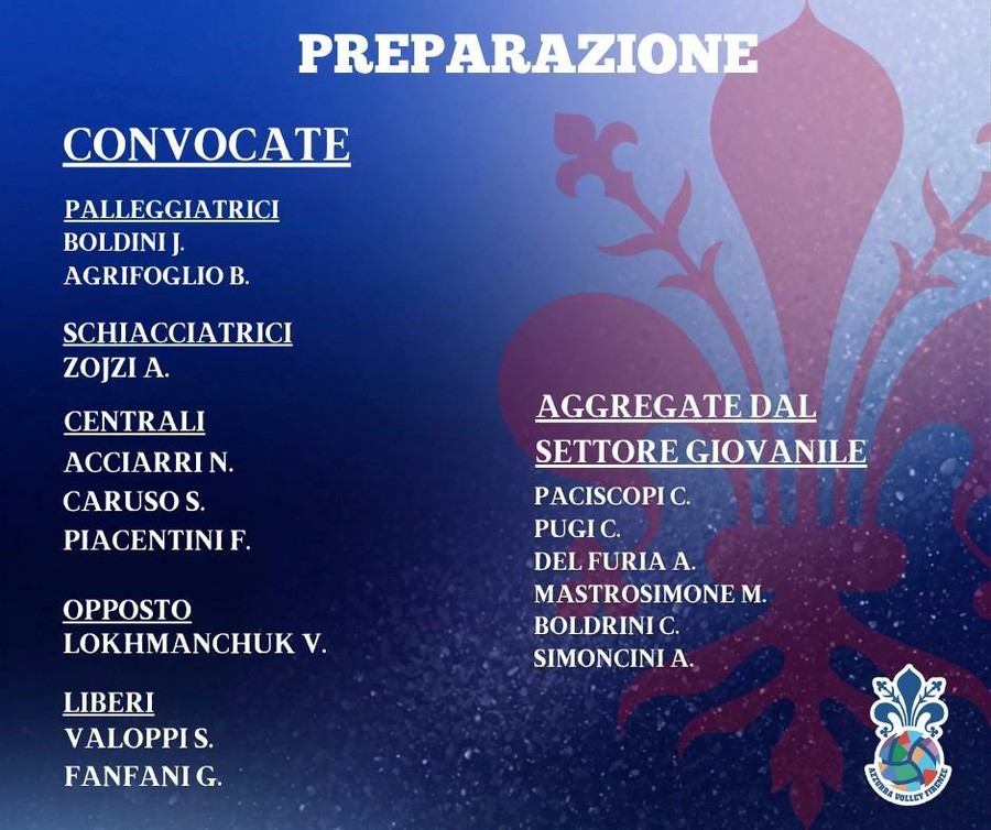 Il Bisonte Firenze presenta l'inizio della preparazione per la stagione 2026/27 Il Bisonte Firenze presenta l'inizio della preparazione per la stagione 2026/27