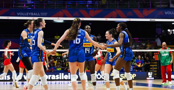 Italia femminile in VNL Italia femminile in VNL