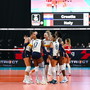 L'Italia durante la gara contro la Croazia agli EuroVolley 2026