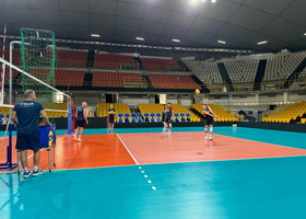 Gli azzurri al lavoro in vista della FIPAV Cup Men Elite