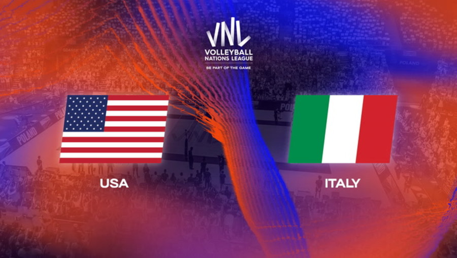 VNL F.: Azzurre in campo. Cronaca Live su Volleyball.it+