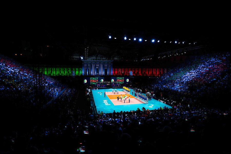 Italia-Svezia in Piazza del Plebiscito, gara inaugurale del CEV Enel EuroVolley 2026 Men Italia-Svezia in Piazza del Plebiscito, gara inaugurale del CEV Enel EuroVolley 2026 Men
