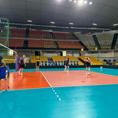 Gli azzurri al lavoro in vista della FIPAV Cup Men Elite