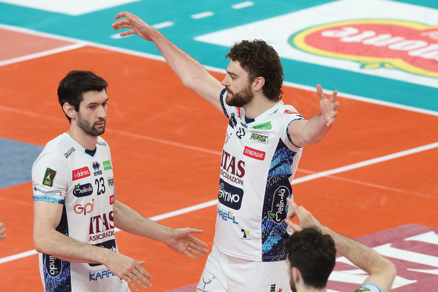 Superlega: Trento incassa il successo casalingo. 3-0 alla Lube