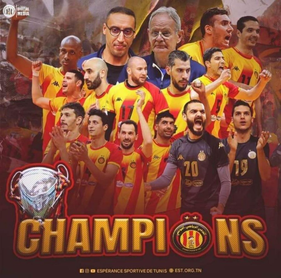 Tunisia: Quarto scudetto consecutivo per Ljubo Travica con l'Espérance Sportive de Tunis