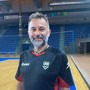 Francesco Oleni durante la preparazione della Cucine Lube Civitanova Francesco Oleni durante la preparazione della Cucine Lube Civitanova