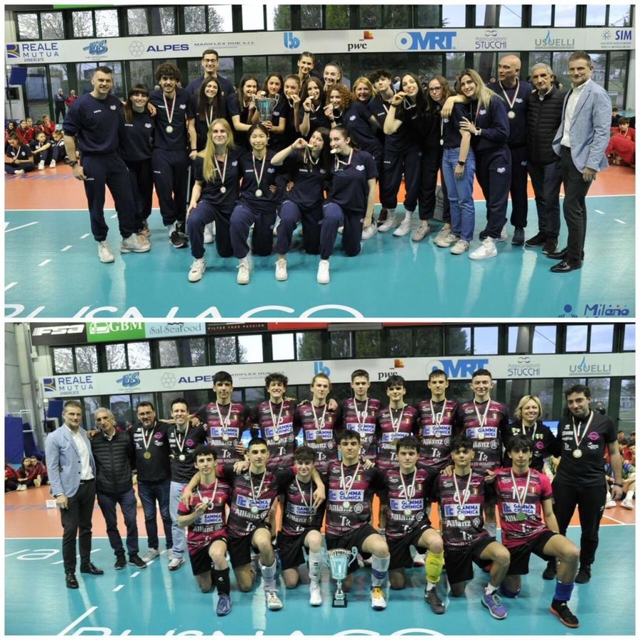 Fipav Milano-Monza-Lecco: I Diavoli Powervolley si confermano Campioni U17, Vero Volley Delicatesse campione U16F