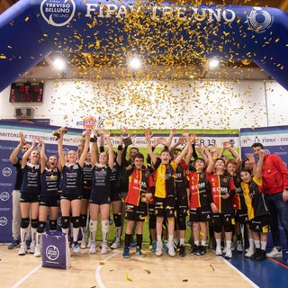 Fipav Tre.Uno: Finali Giovanili. Volley Treviso e Pallavolo San Vendemiano campioni Under13 2023