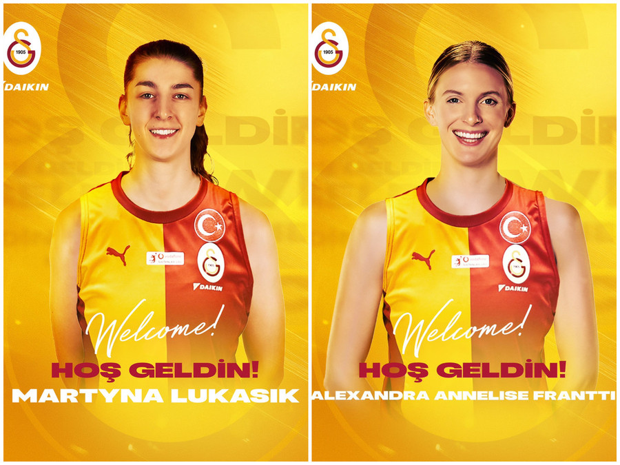 Lukasik e Frantii ufficializzata la Galatasaray di Barbolini