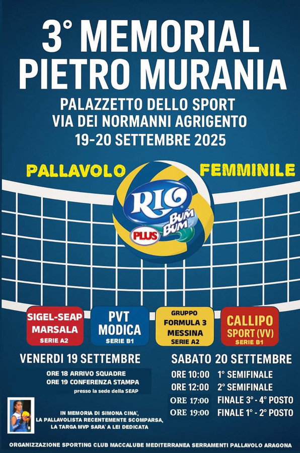 3° Memorial Pietro Murania: Test pre campionato per Marsala e Sant'Anna