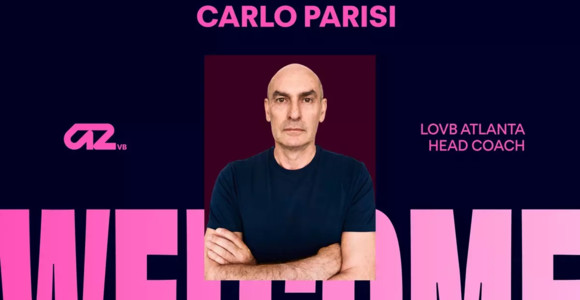 Carlo Parisi è il nuovo allenatore della LOVB Atlanta