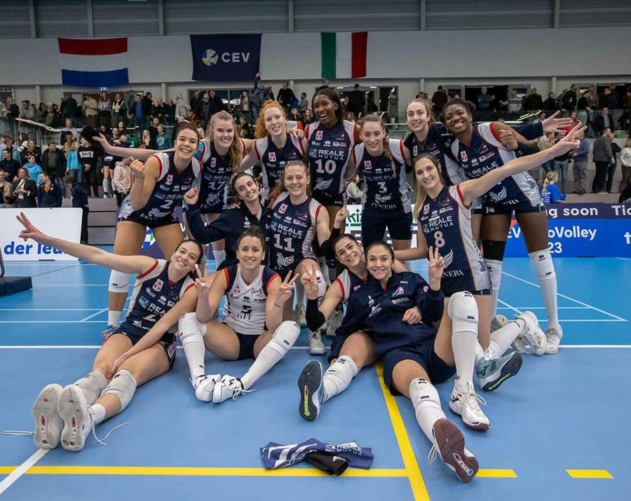 Challenge Cup F.:  Chieri fa la vice grossa anche in Olanda. 3-0 allo Sliedrecht