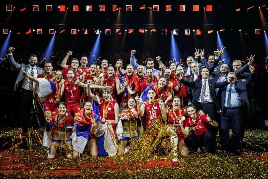 Mondiali 2022 F.: Santarelli e la Serbia campioni del Mondo