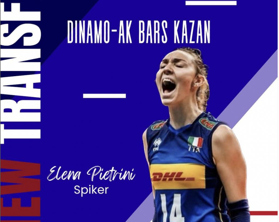Kazan: Ufficiale, arriva Elena Pietrini