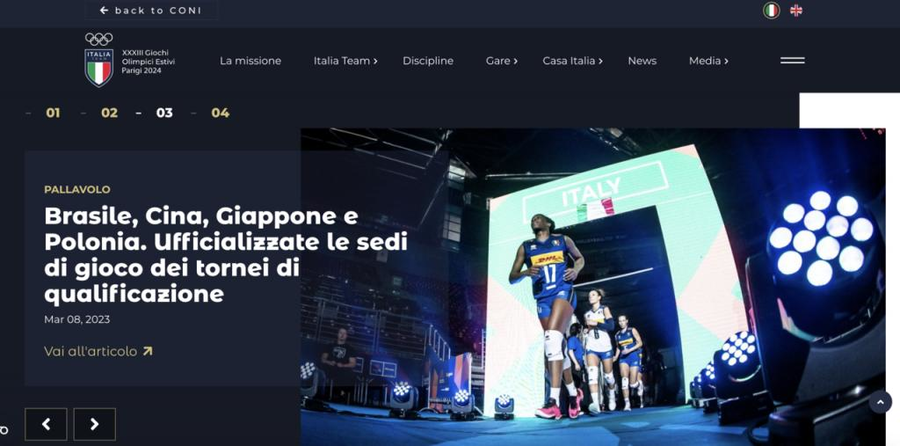 Olimpiadi: -500. Online il portale dell'Italia team Olimpiadi: -500. Online il portale dell'Italia team