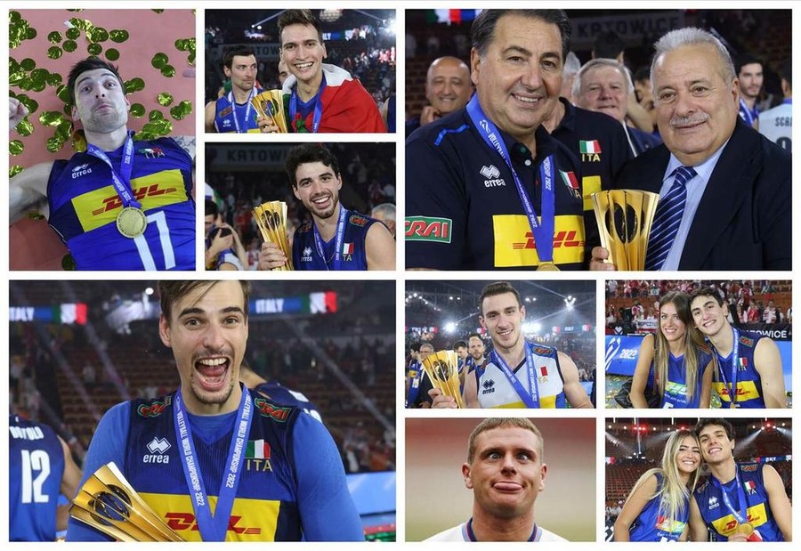 PallaVoto Mondiale: Giannelli voto 10, De Giorgi 10 e lode. Premi individuali FIVB: Voto Paul Gascoigne