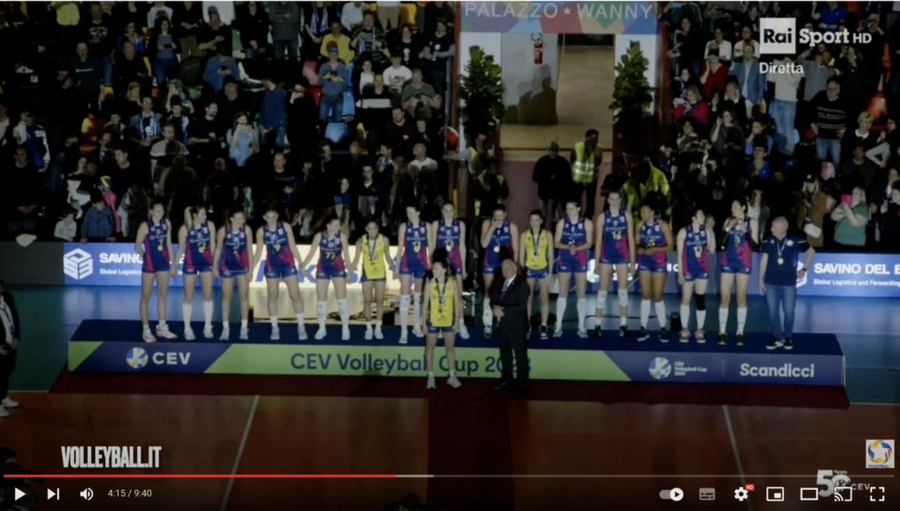 Cev Cup F.: La premiazione di Scandicci, Antropova MVP - VIDEO