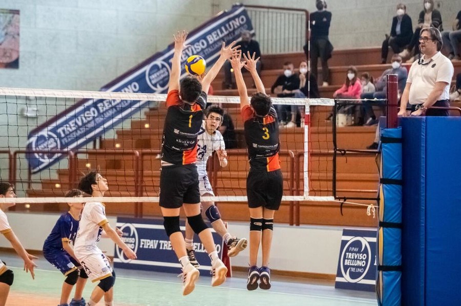 Fipav Tre.Uno: Dopo 9 anni la finale U14 maschile è di nuovo tra Volley Treviso e La Piave Volley