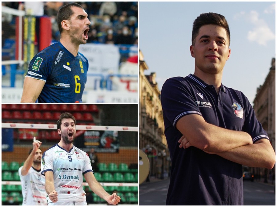 Volley Mercato A2/A3: Cuneo, Cantù, Siena; Mantova, Salsomaggiore, Casarano e Sorrento