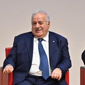Il presidente Fipav Manfredi