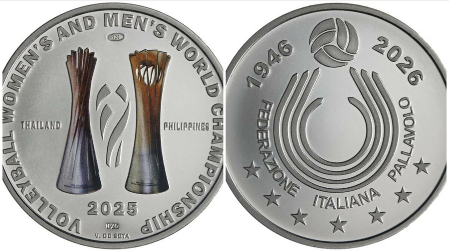 Le due facce della medaglia celebrativa