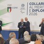 Giuseppe Manfredi riceve il Collare d’Oro