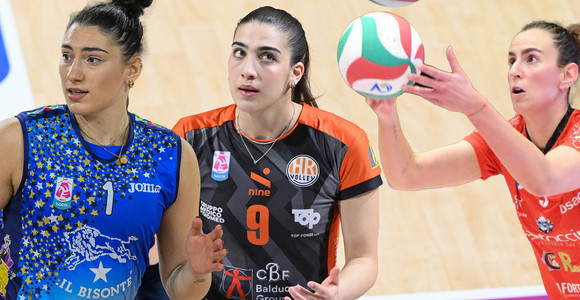 Nausica Acciarri, Nicole Piomboni e Elena Perinelli